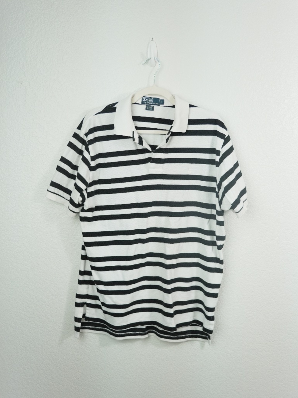 Polo Ralph Lauren Classic Fit Polo Shirt Men's Size Large Striped